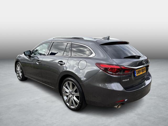 Mazda 6 Sportbreak 2.0 SkyActiv-G 165 Luxury , Automaat, Leder, Adap.Cruise, 360 Camera, Navi, Carplay, LMV 19 Inch, Stoelventilatie/verwarming, HUD