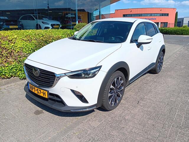 Mazda CX-3 2.0 SkyActiv-G 120 GT-M AUTOMAAT, 1e eigenaar(!), nette complete auto incl. 12 MND BOVAGGARANTIE LED, 18" LMV, CAMERA, PDC, HUD, etc.