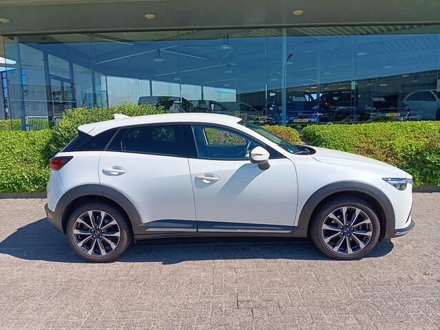 Mazda CX-3 2.0 SkyActiv-G 120 GT-M AUTOMAAT, 1e eigenaar(!), nette complete auto incl. 12 MND BOVAGGARANTIE LED, 18" LMV, CAMERA, PDC, HUD, etc.
