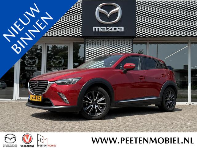 Mazda CX-3 2.0 SkyActiv-G 150 GT-M 4WD Automaat | 150PK STERK! | ADAPTIVE CRUISE | CAMERA |