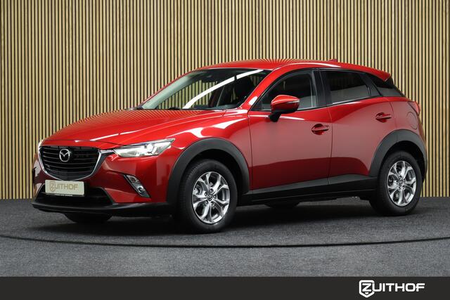 Mazda CX-3 2.0 SkyActiv-G 120 TS+ Automaat | Cruise-control | Trekhaak | Navigatie | Clima | All-season Banden | Dodehoekdetectie | Stoelverwarming
