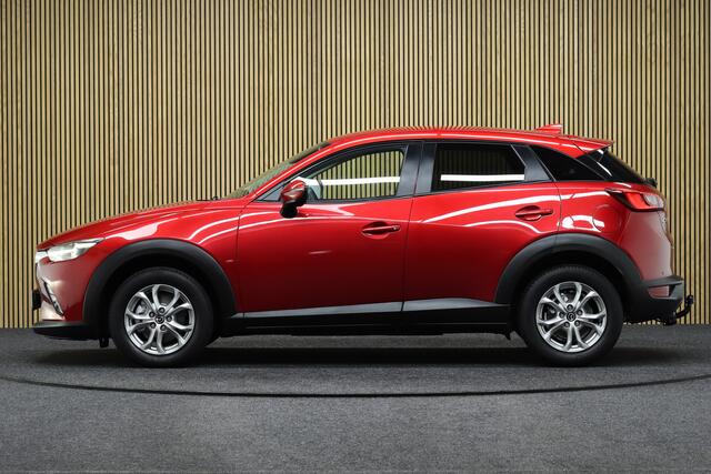 Mazda CX-3 2.0 SkyActiv-G 120 TS+ Automaat | Cruise-control | Trekhaak | Navigatie | Clima | All-season Banden | Dodehoekdetectie | Stoelverwarming