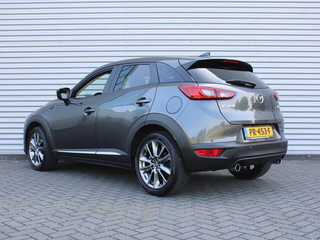 Mazda CX-3 2.0 SkyActiv-G 120 GT-Luxury | Automaat | Stoelverwarming | HUD | Camera | Elektr. stoelverstelling | Clima | 18" LM | Navi |