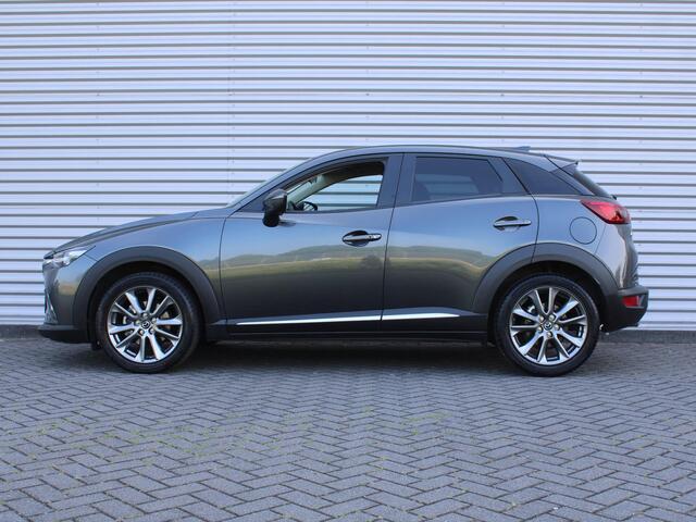 Mazda CX-3 2.0 SkyActiv-G 120 GT-Luxury | Automaat | Stoelverwarming | HUD | Camera | Elektr. stoelverstelling | Clima | 18" LM | Navi |