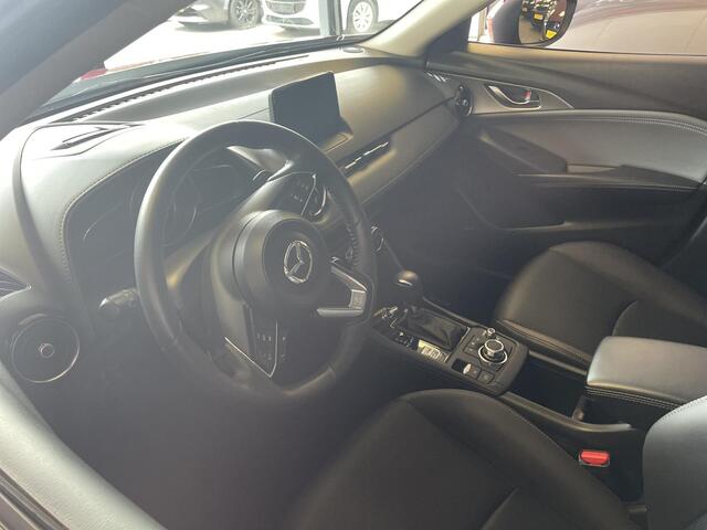 Mazda CX-3 2.0 SkyActiv-G 120 GT-M Automaat, Trekhaak, Half Leder, Bose, Adap. Cruise, Camera, LKA, Stoelverwarming, Stuurverwarming, Navi, Airco, LMV 18 Inch