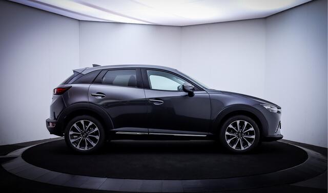Mazda CX-3 2.0 Aut.SkyActiv-G FULL LED | HEAD UP | CAMERA | LEDER | CARPLAY | STOELVERW | NAVI | BLINDSPOT | PDC V+A | LMV 18''
