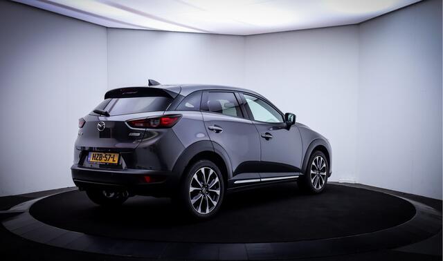 Mazda CX-3 2.0 Aut.SkyActiv-G FULL LED | HEAD UP | CAMERA | LEDER | CARPLAY | STOELVERW | NAVI | BLINDSPOT | PDC V+A | LMV 18''