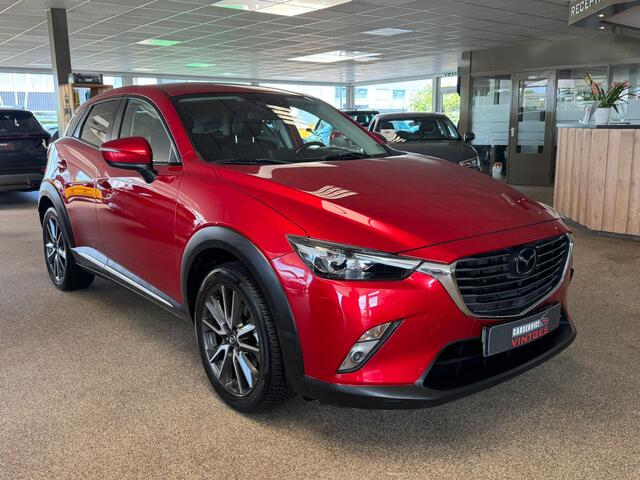 Mazda CX-3 2.0 SkyActiv-G 120 GT-M Leder, Afn trekhaak, ADD cruise, Camera, Head-up!