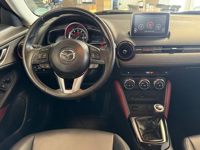 Mazda CX-3 2.0 SkyActiv-G 120 GT-M Leder, Afn trekhaak, ADD cruise, Camera, Head-up!