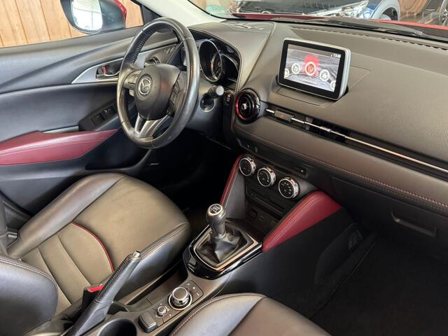 Mazda CX-3 2.0 SkyActiv-G 120 GT-M Leder, Afn trekhaak, ADD cruise, Camera, Head-up!