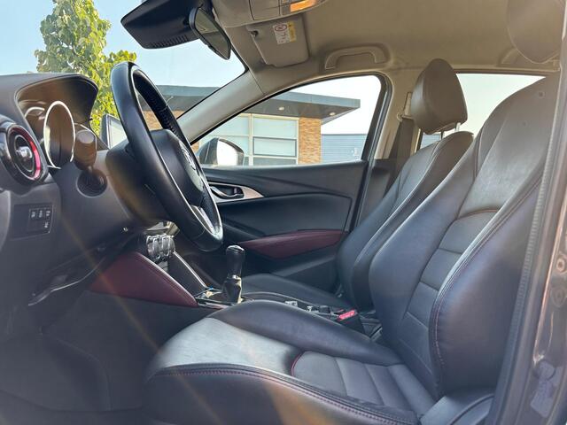 Mazda CX-3 2.0 SkyActiv-G 120 SkyLease GT-M | Head-up display | Leder | Camera | DAB | Cruise control | NAVI | Stoelverwarming