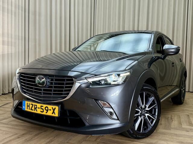 Mazda CX-3 2.0 SkyActiv-G 120 GT-M *Head-Up* Leder / Keyless / BOSE / Adapt. Cruise / Stuur+Stoelverw. / Camera / Navigatie / 18'' LMV