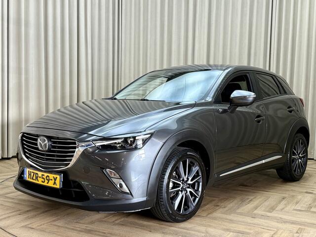Mazda CX-3 2.0 SkyActiv-G 120 GT-M *Head-Up* Leder / Keyless / BOSE / Adapt. Cruise / Stuur+Stoelverw. / Camera / Navigatie / 18'' LMV