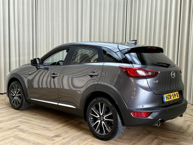 Mazda CX-3 2.0 SkyActiv-G 120 GT-M *Head-Up* Leder / Keyless / BOSE / Adapt. Cruise / Stuur+Stoelverw. / Camera / Navigatie / 18'' LMV