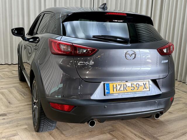 Mazda CX-3 2.0 SkyActiv-G 120 GT-M *Head-Up* Leder / Keyless / BOSE / Adapt. Cruise / Stuur+Stoelverw. / Camera / Navigatie / 18'' LMV