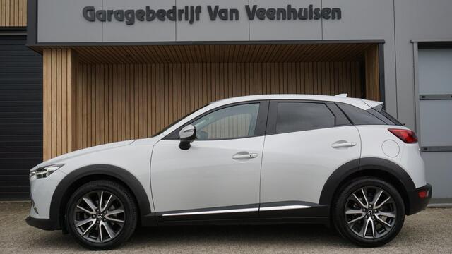 Mazda CX-3 2.0 119Pk SkyActiv-G 120 GT-M Bose Xenon Head-up Leder *72876km* 18 inch LM stoelverw NL auto