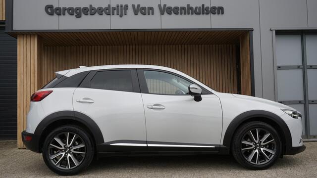 Mazda CX-3 2.0 119Pk SkyActiv-G 120 GT-M Bose Xenon Head-up Leder *72876km* 18 inch LM stoelverw NL auto