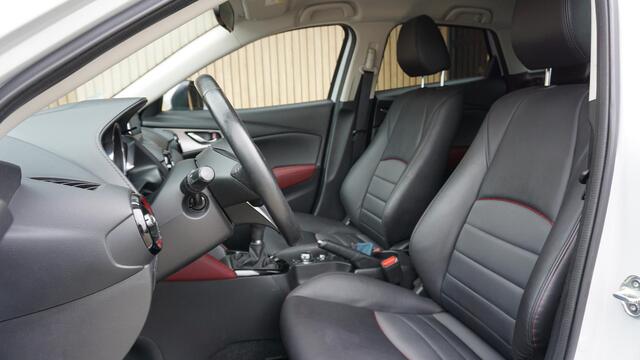 Mazda CX-3 2.0 119Pk SkyActiv-G 120 GT-M Bose Xenon Head-up Leder *72876km* 18 inch LM stoelverw NL auto