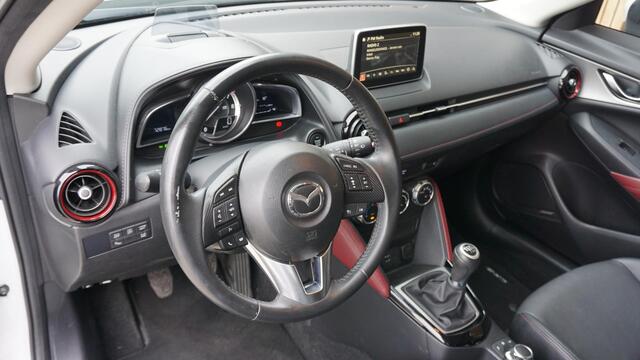 Mazda CX-3 2.0 119Pk SkyActiv-G 120 GT-M Bose Xenon Head-up Leder *72876km* 18 inch LM stoelverw NL auto