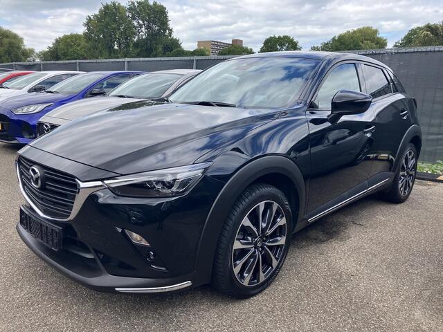 Mazda CX-3 2.0 SkyActiv-G 121 GT-M-Line , Automaat, Navi, Cruise, Clima, Camera, Stoelverwarming, HUB, Apple Carplay, Android Auto, All Season, LMV 18 Inch, PDC, Bluetooth, LKA, Half leder