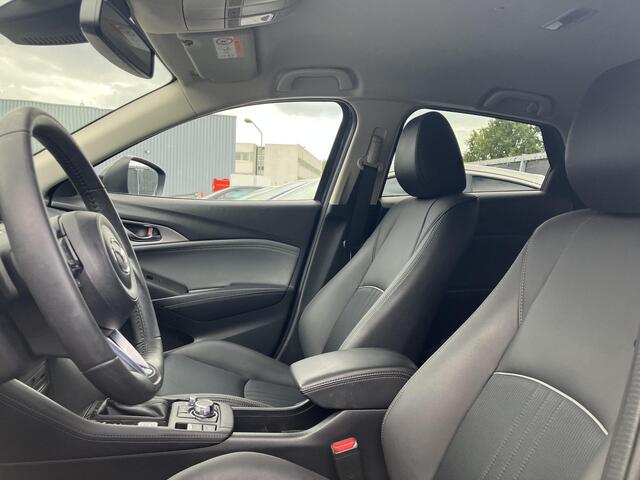 Mazda CX-3 2.0 SkyActiv-G 121 GT-M-Line , Automaat, Navi, Cruise, Clima, Camera, Stoelverwarming, HUB, Apple Carplay, Android Auto, All Season, LMV 18 Inch, PDC, Bluetooth, LKA, Half leder