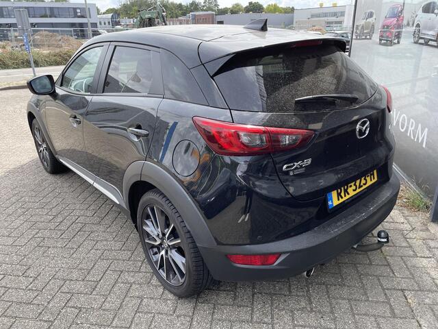 Mazda CX-3 2.0 SkyActiv-G 120 GT-M , Trekhaak, All Season, LMV 18 Inch, Adap. Cruise, Bose, HUD, LKA, Clima, PDC, Camera, Navi, Stoelverwarming, Stuurverwarming, Armsteun