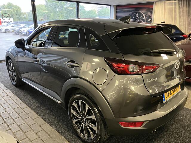 Mazda CX-3 2.0 SkyActiv-G 121 GT-M Line , Automaat, Navi, Camera, Half Leder, Clima, Cruise, HUD, Stoelverwarming, PDC, Apple Carplay, Android Auto, LMV 18 Inch, LKA, BSM
