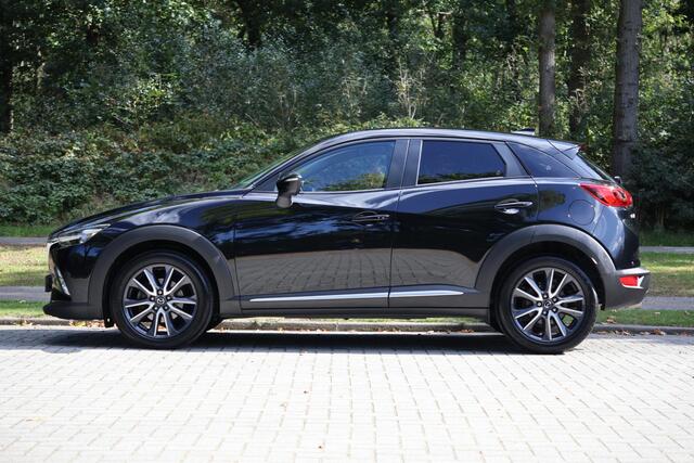 Mazda CX-3 2.0 SkyActiv-G 120 SkyLease GT Automaat | Navi | HUD | LED | Keyless | Stoelverwarming | Camera | etc.
