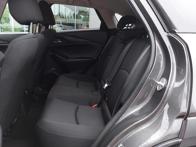 Mazda CX-3 2.0 SkyActiv-G 121pk Automaat Comfort | Origineel NL | Navi | Clima | Cruise | Dodehoek+Rijstrook+Licht+Regensensor | Keyless Start | Stoelverwarming | Pdc | Privacy Glass | 16''lm