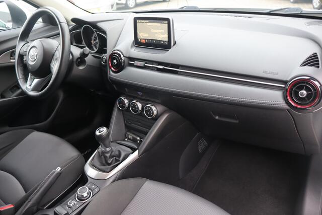 Mazda CX-3 2.0 SkyActiv-G 120 TS+ Navigatie, Cruise control, Climate control, Lichtmetalen wielen