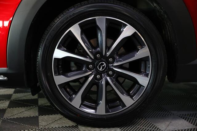 Mazda CX-3 2.0 SkyActiv-G 120 GT-M AUT HUD NAV LEDER CAM XENON STOELVW '18