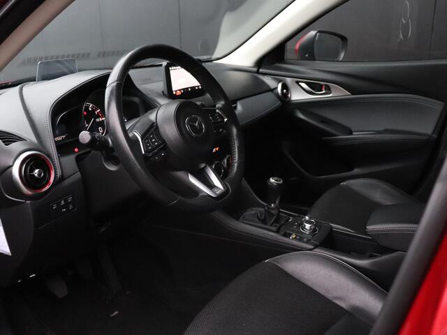 Mazda CX-3 2.0 SkyActiv-G 120 GT-M | LEDER | MEMORY | BOSE | HEAD-UP | CAMERA | STOEL/STUURVERW. | NAVI |