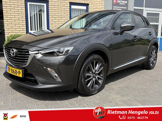 Mazda CX-3 2.0 SAG Skyactiv GT TREKHAAK-CAMERA-LEDER BEKLEDING