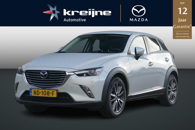 Mazda CX-3 2.0 SkyActiv-G 120 GT-M | Trekhaak | Leder | Adap. cruise | All-season banden | Rijklaarprijs!