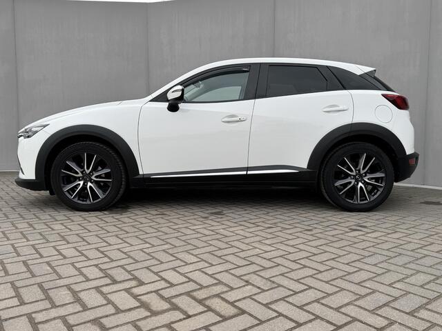 Mazda CX-3 2.0 SkyActiv-G 120 GT-M Trekhaak (trekgewicht 1200KG) / All season banden / Stoelverwarming / 100% onderhouden / Head-up display / Lederen bekleding / Adaptieve cruise control / Navigatie