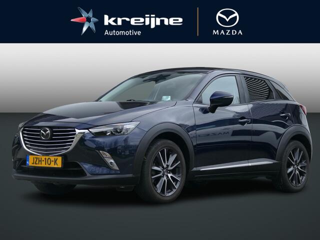Mazda CX-3 2.0 SkyActiv-G 150 GT-M 4WD | Automaat | Navigatie | Adaptieve Cruise Control | BOSE-Audio | Stoel/Stuur-verwarming | RIJKLAARPRIJS!