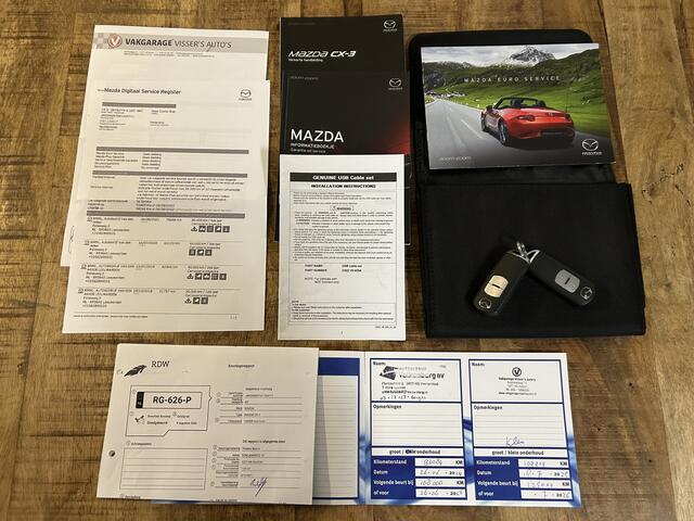 Mazda CX-3 2.0 SkyActiv-G 120 GT-M Leder Camera Navi Airco/ECC