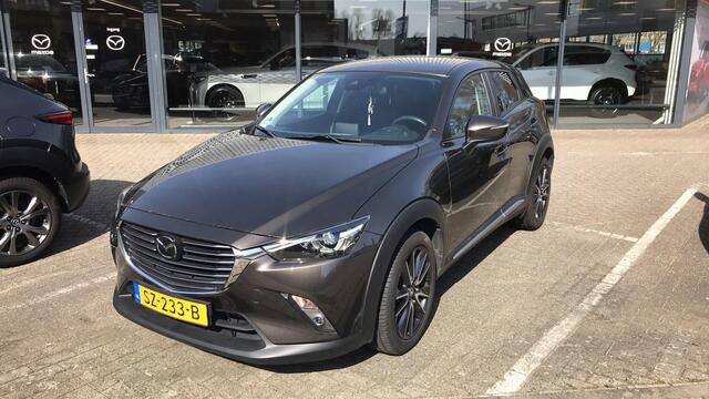 Mazda CX-3 2.0 SkyActiv-G 120 GT-M , Automaat, Trekhaak, Half Leder, Bose, Camera, LMV 18 Inch, Stuur/Stoelverwarming, Adap.Cruise, Clima, Apple Carplay, Android Auto, PDC, LKA