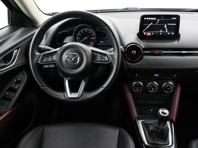 Mazda CX-3 2.0 SKY-ACTIV-G 120 GT + LEDER | TREKHAAK | CAMERA | HEAD-UP | CARPLAY | STOELVERW. | LED