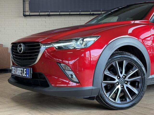 Mazda CX-3 2.0 SkyActiv-G 120 GT-M Navi | 18inch | Camera | HUD | Stoelverwarming | ACC | Dodehoek | 100% Onderhouden!