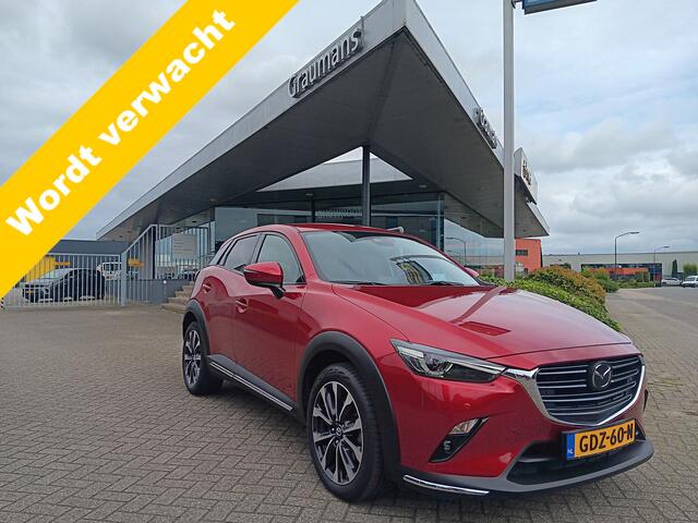 Mazda CX-3 2.0 SkyActiv-G 120 GT-M AUTOMAAT, Trekhaak, incl. 12 MND BOVAGGARANTIE