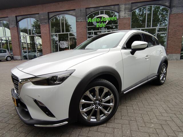 Mazda CX-3 2.0 SkyActiv-G 150 GT-M 4WD Leder - Head-Up display - Stoelverwarming - Achteruitrijcamera - P.sensoren V+A - 18Inch LMV