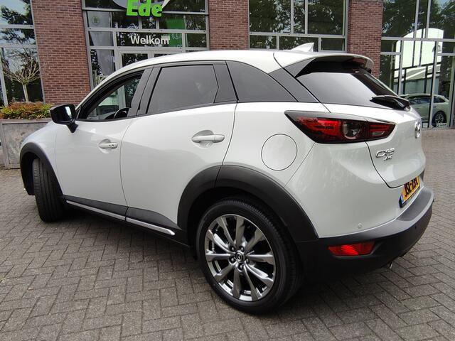 Mazda CX-3 2.0 SkyActiv-G 150 GT-M 4WD Leder - Head-Up display - Stoelverwarming - Achteruitrijcamera - P.sensoren V+A - 18Inch LMV