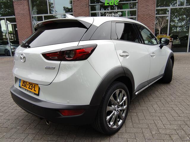 Mazda CX-3 2.0 SkyActiv-G 150 GT-M 4WD Leder - Head-Up display - Stoelverwarming - Achteruitrijcamera - P.sensoren V+A - 18Inch LMV