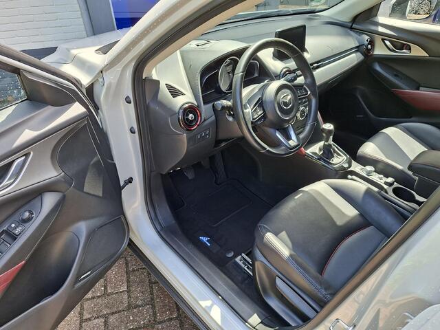 Mazda CX-3 2.0 SkyActiv-G 120 GT-M Leer, trekhaak, Bose
