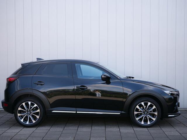 Mazda CX-3 2.0 SkyActiv-G 122 Pk Luxury Navi / DAB / Apple Carplay / Camera / Leer / Stoelverwarming