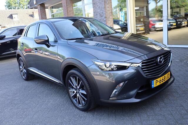 Mazda CX-3 2.0 SkyActiv-G 120 GT-Luxury HUD/ADD LEER CAMERA DAB 18"LMV NAVI STOELVERWARMING 2xKEYLESS CRUISE CLIMA