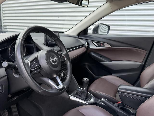 Mazda CX-3 2.0 SkyActiv-G 120 SkyLease GT | Goed onderhouden | Leder | LED |