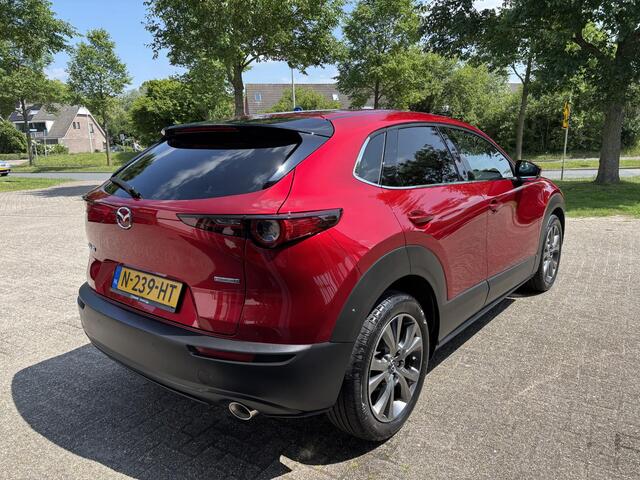 Mazda CX-30 2.0 e-SkyActiv-X M Hybrid Luxury 1e Eig., Dealer ondh, 186 PK, Navigatie, Leer, A. Rij-camera, Head-Up, Bose, Stoel & Stuur verw, Stoel geheugen, Apple Carplay / Android Auto, A. klep electr.