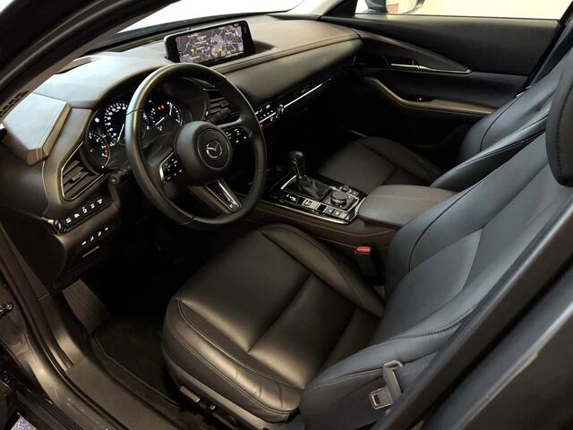Mazda CX-30 2.0 E-SKYACTIV-G M HYBRID EXCLUSIVE-LINE LEER BOSE 360.CAM ELEK.STOEL HEADUP STOEL/STUUR VERW. MHEV HYBRID MILD HYBRIDE